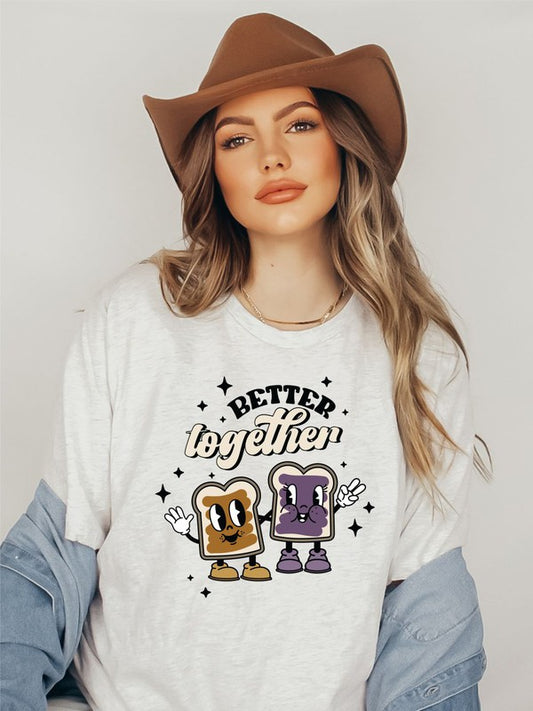 Better Together PB and J Boutique Tee