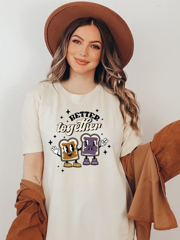 Better Together PB and J Boutique Tee