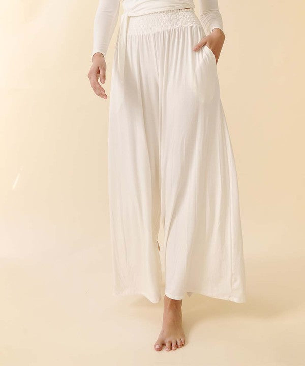 Bamboo Maxi Palazzo Pants