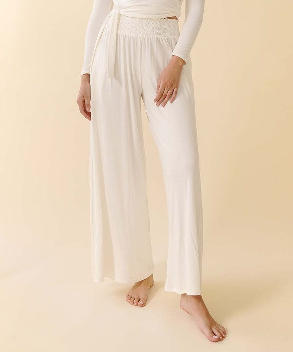 Bamboo Maxi Palazzo Pants