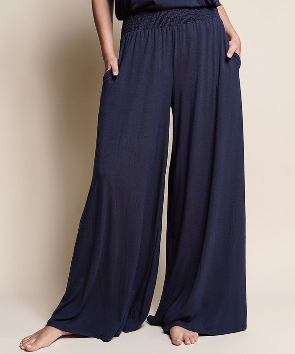 Bamboo Maxi Palazzo Pants