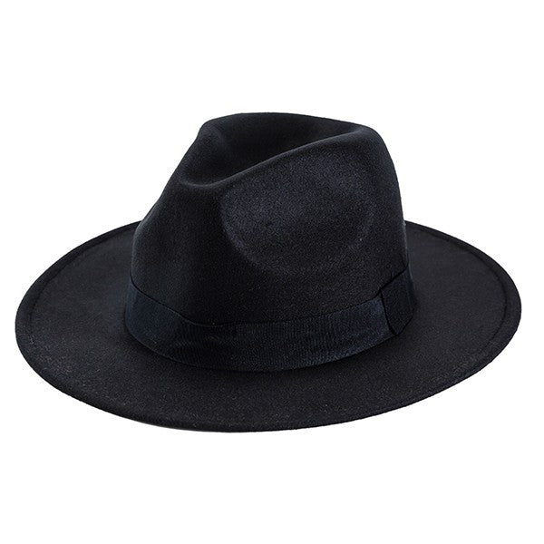 SUEDE FELT FASHION FEDORA