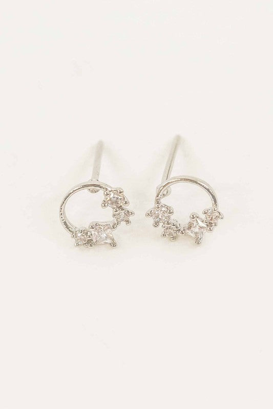 Coronal Stud Earrings