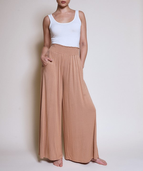 Bamboo Maxi Palazzo Pants