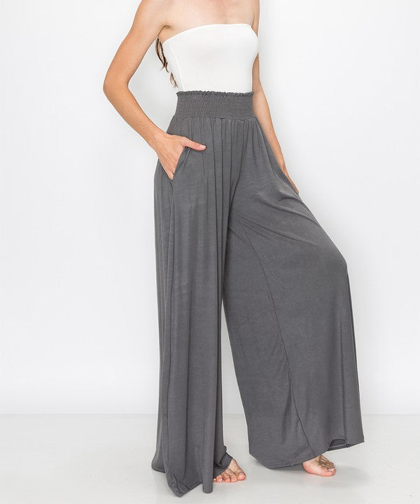 Bamboo Maxi Palazzo Pants